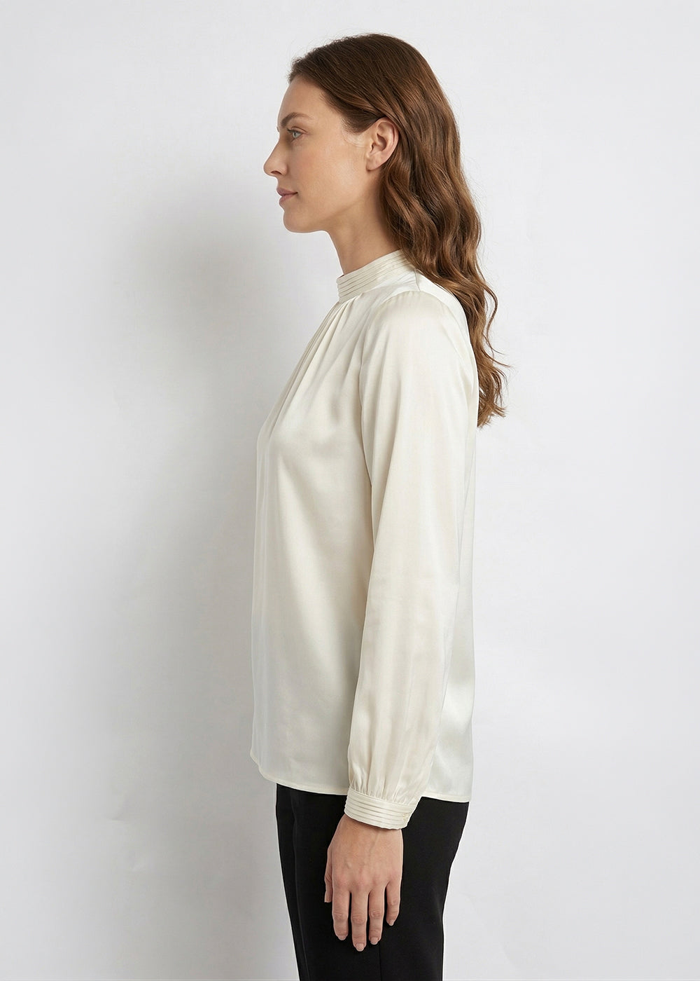 satin blouse