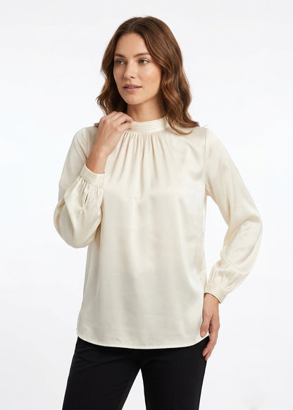 satin blouse
