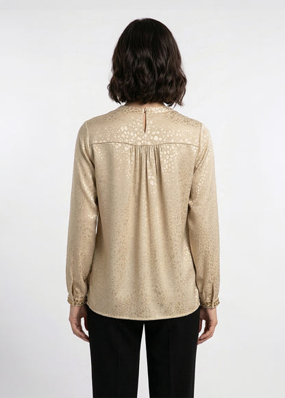 satin blouse