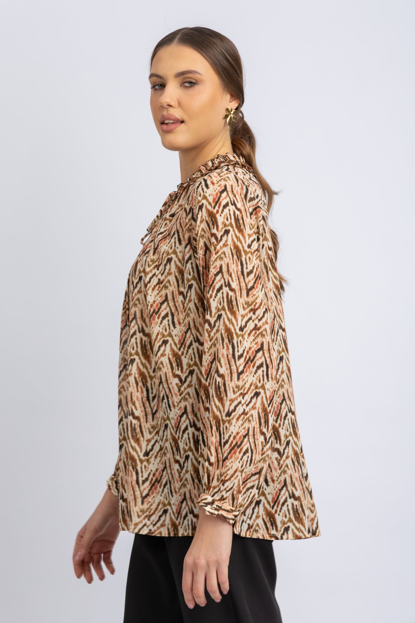 chiffon shirt