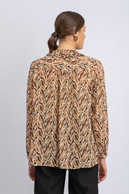 chiffon shirt