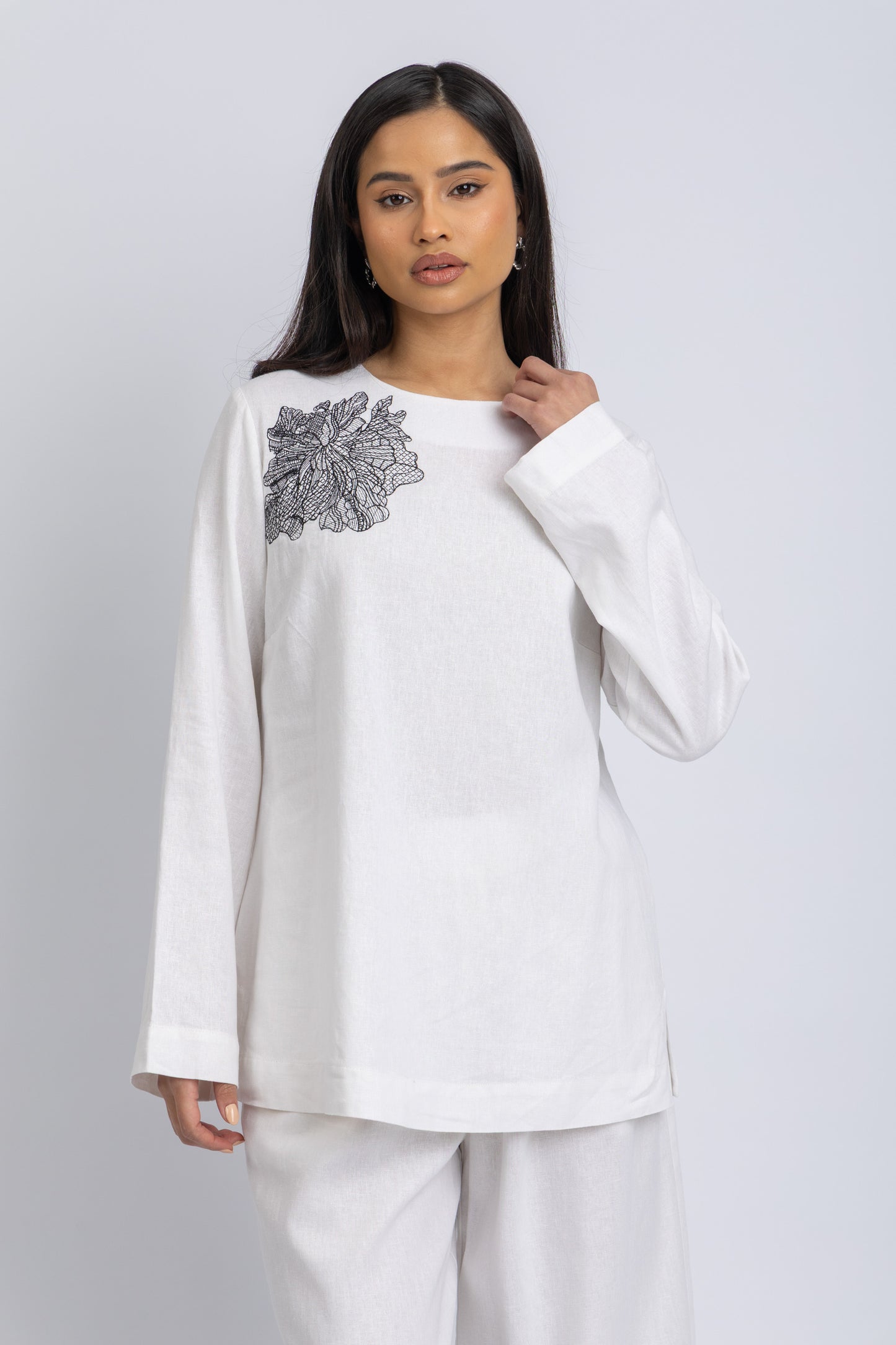 linen blouse