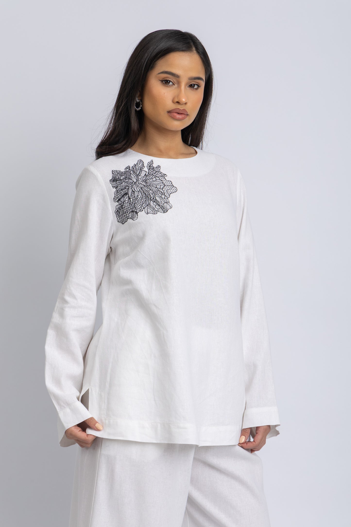 linen blouse