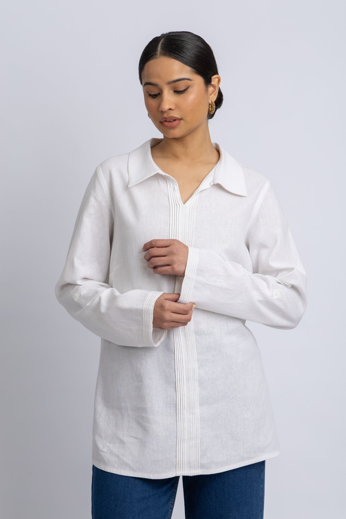 linen blouse