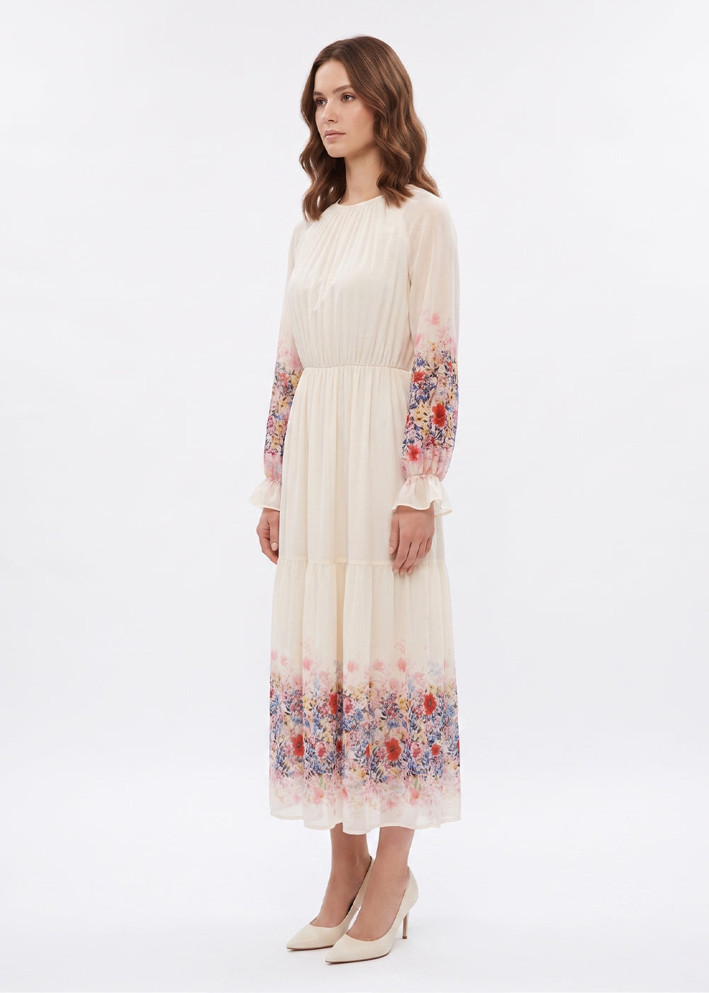 chiffon dress