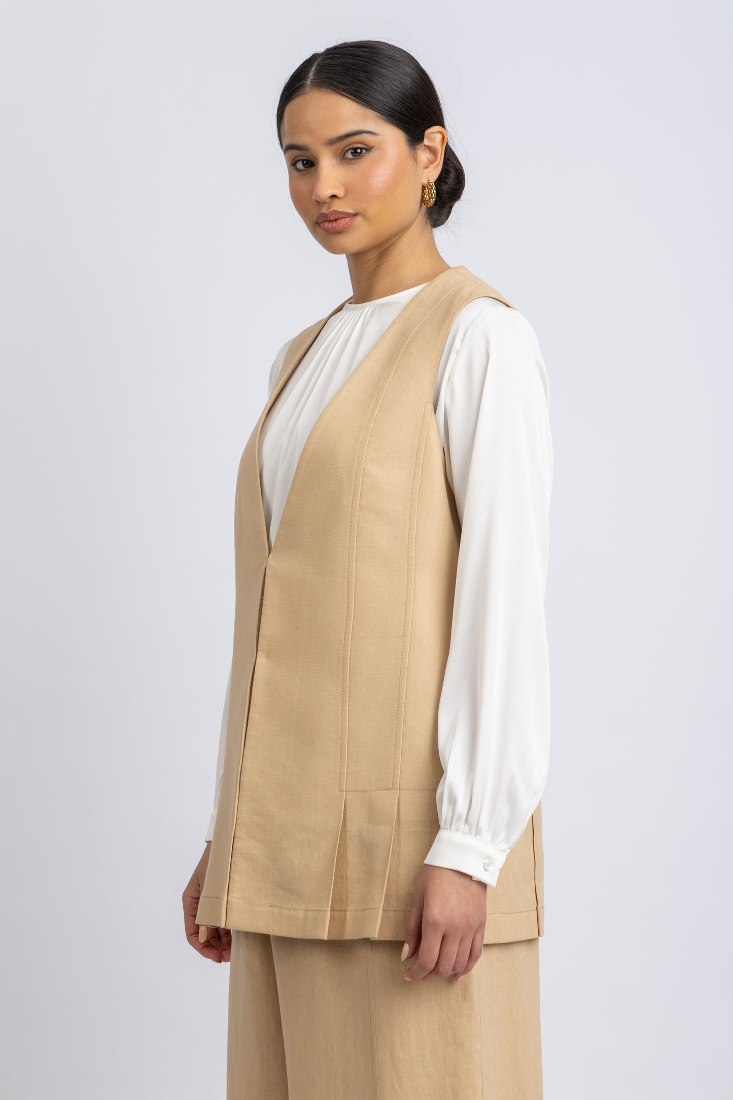 linen vest