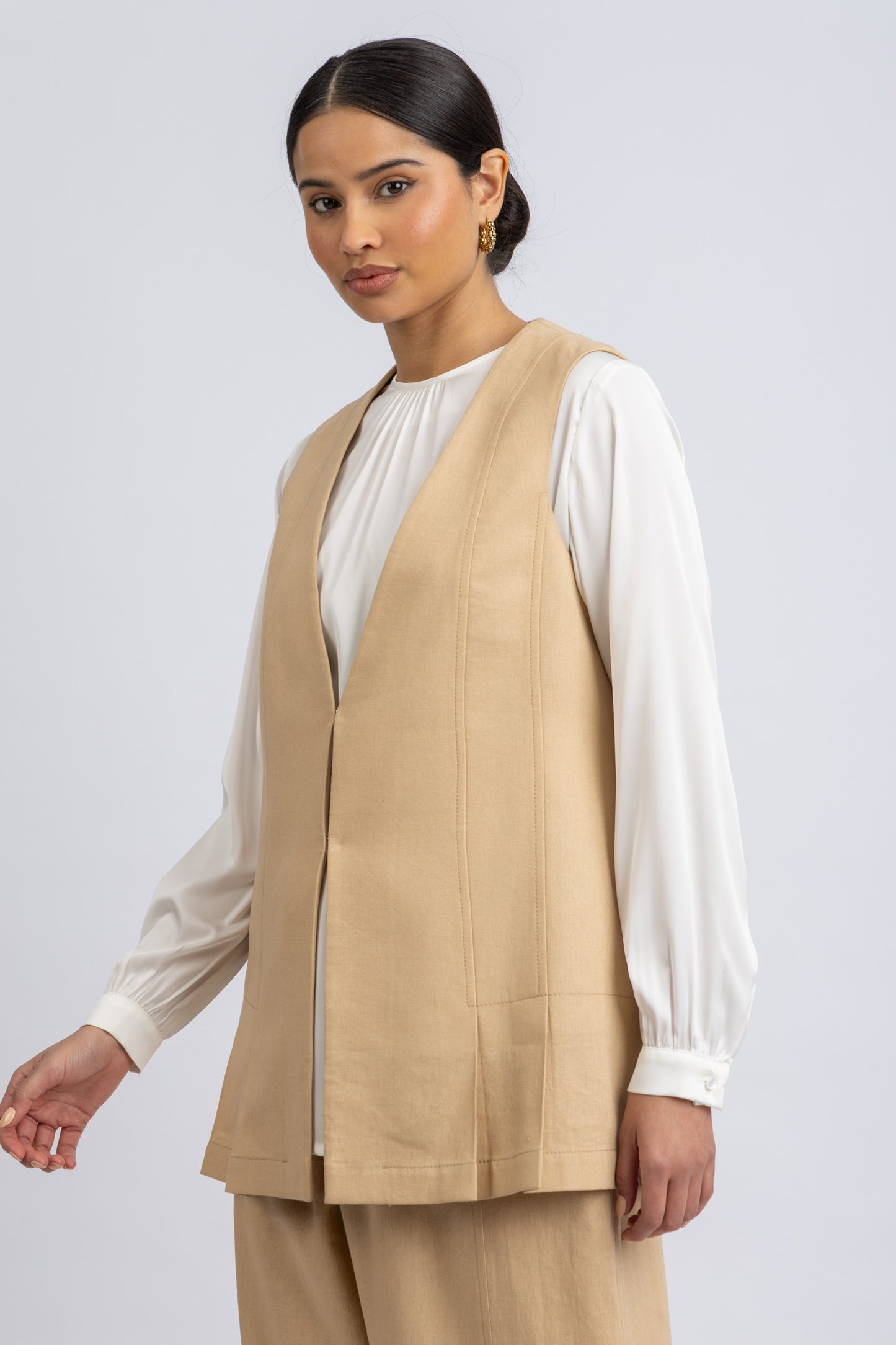 linen vest