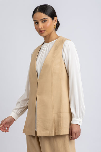 linen vest