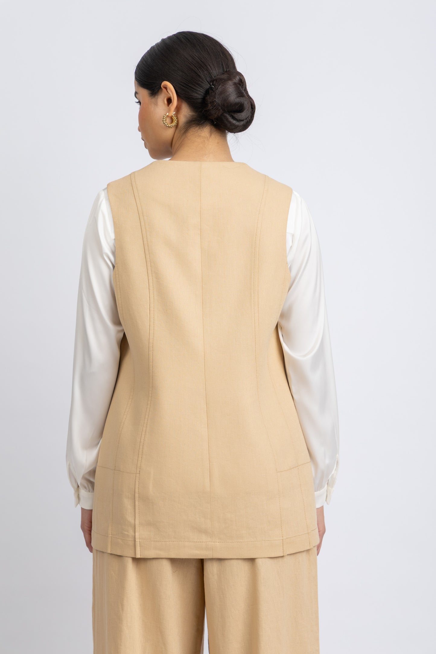 linen vest