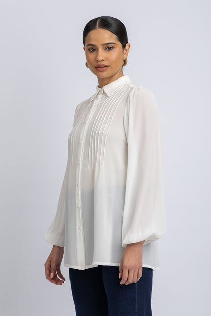 chiffon shirt