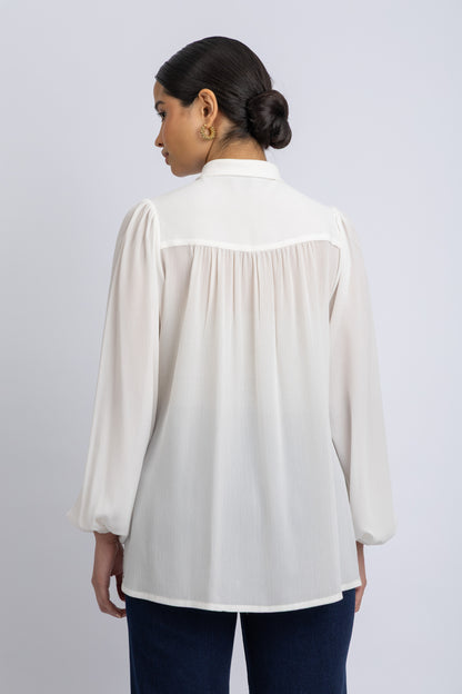 chiffon shirt