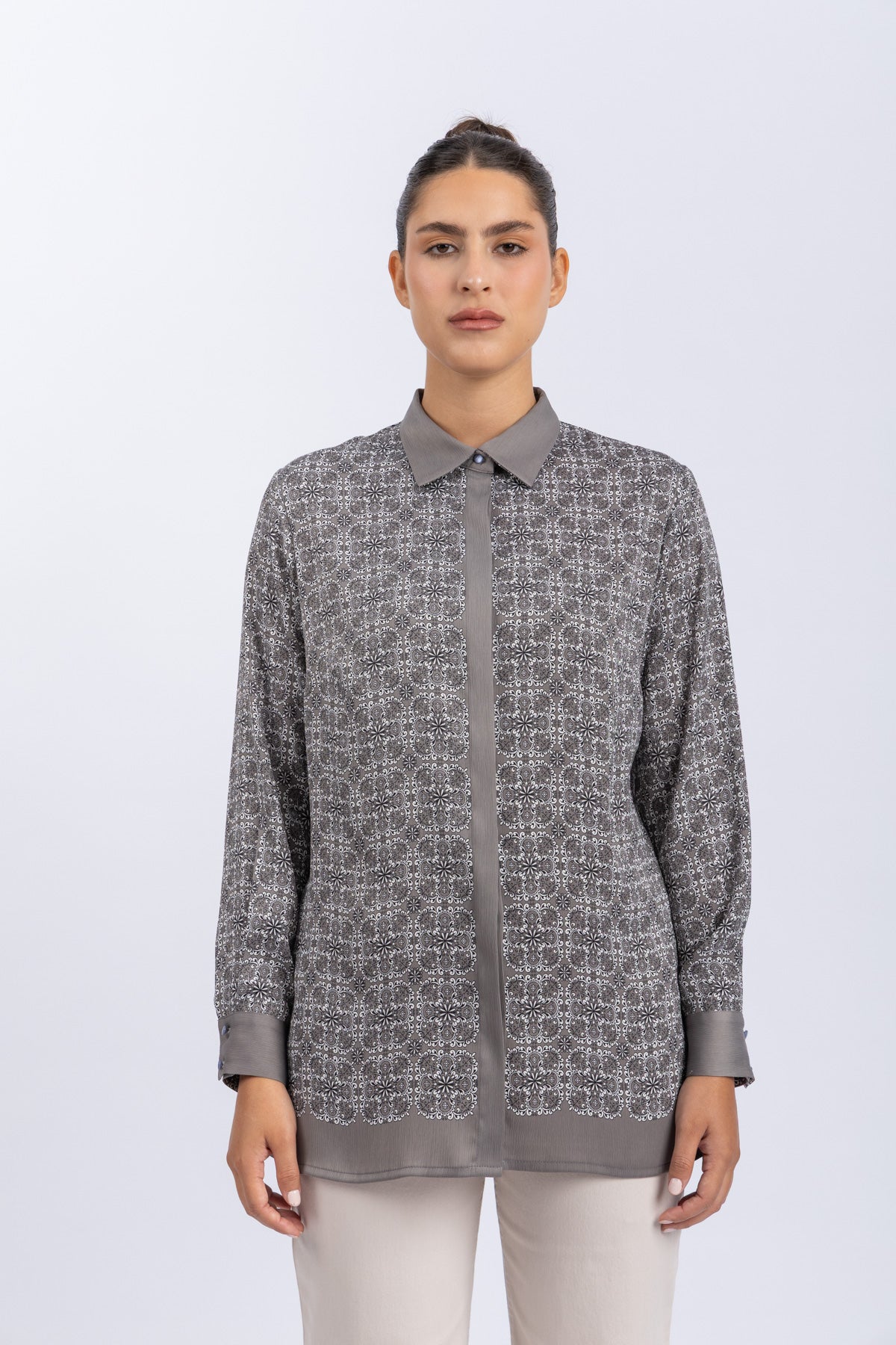 satin shirt
