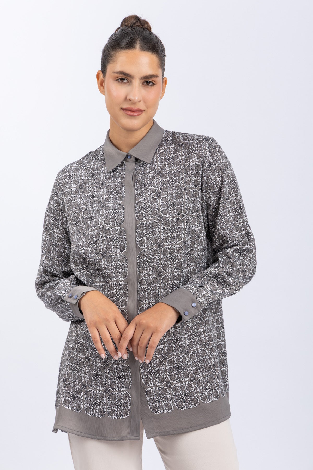 satin shirt