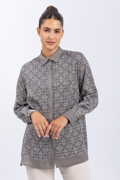 satin shirt
