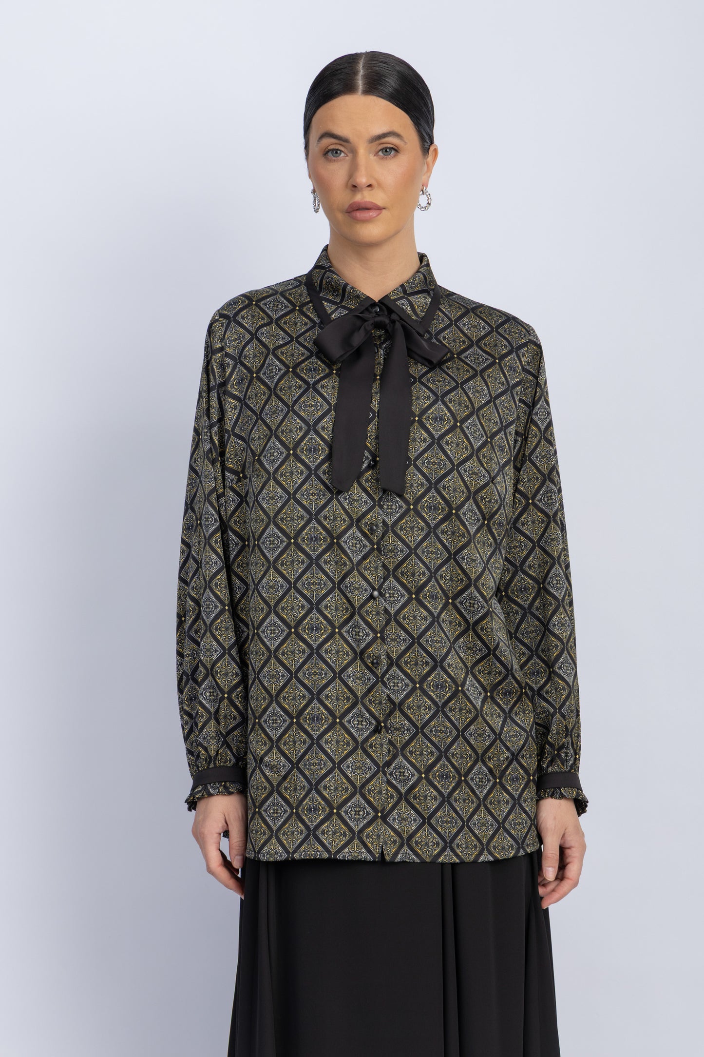 satin shirt
