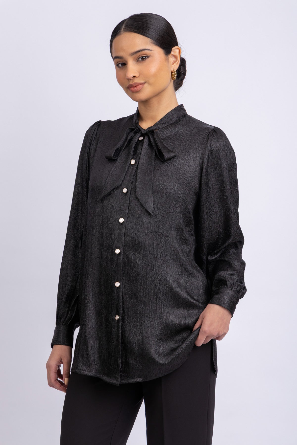 satin shirt