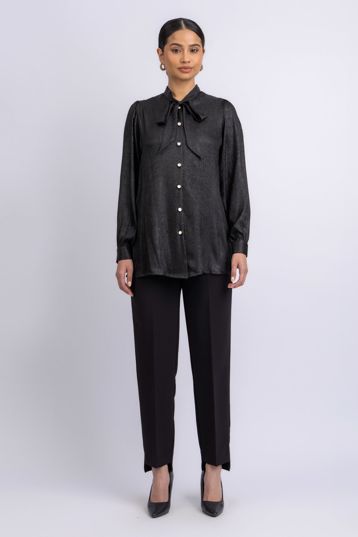 satin shirt