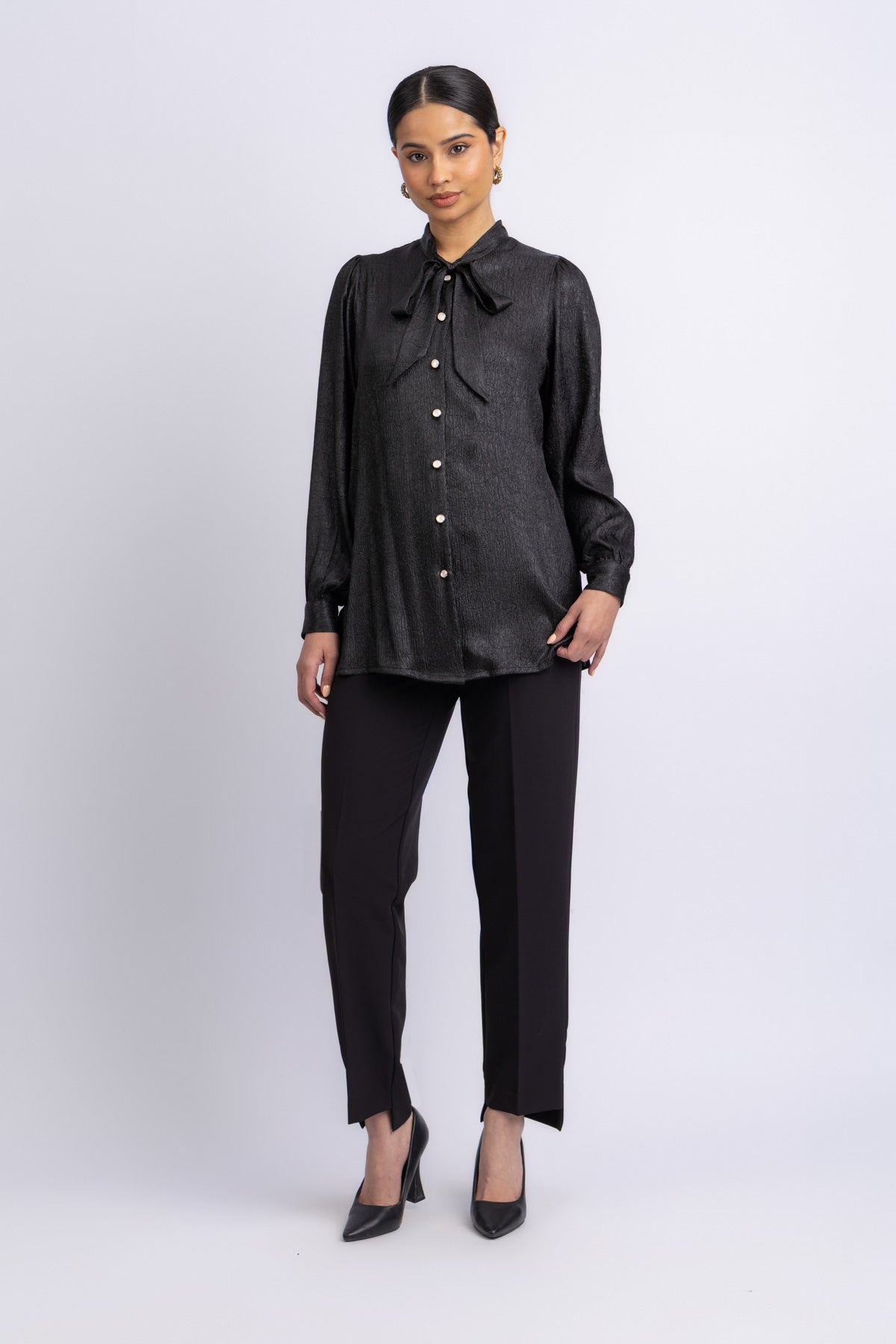 satin shirt