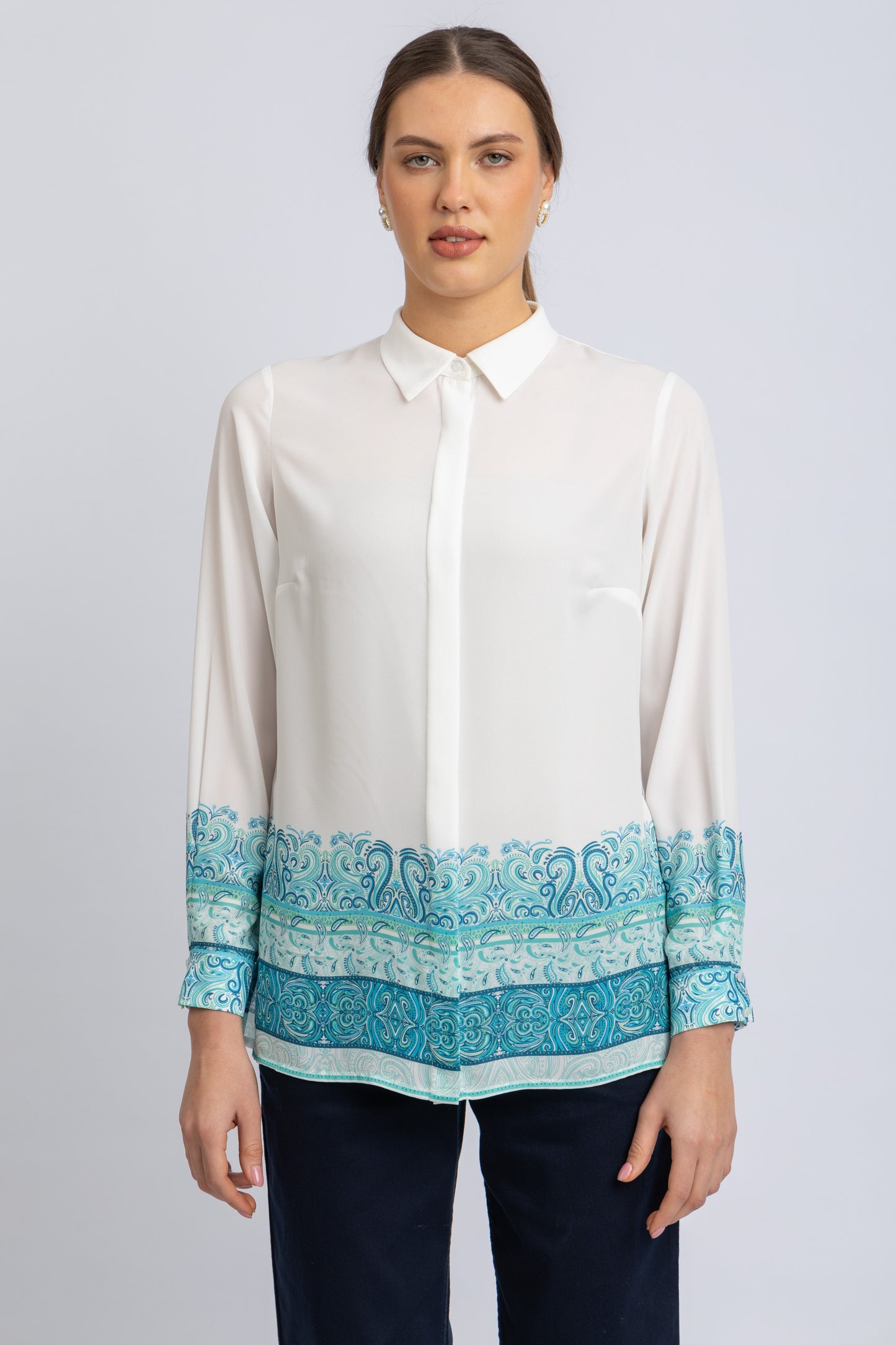 chiffon shirt