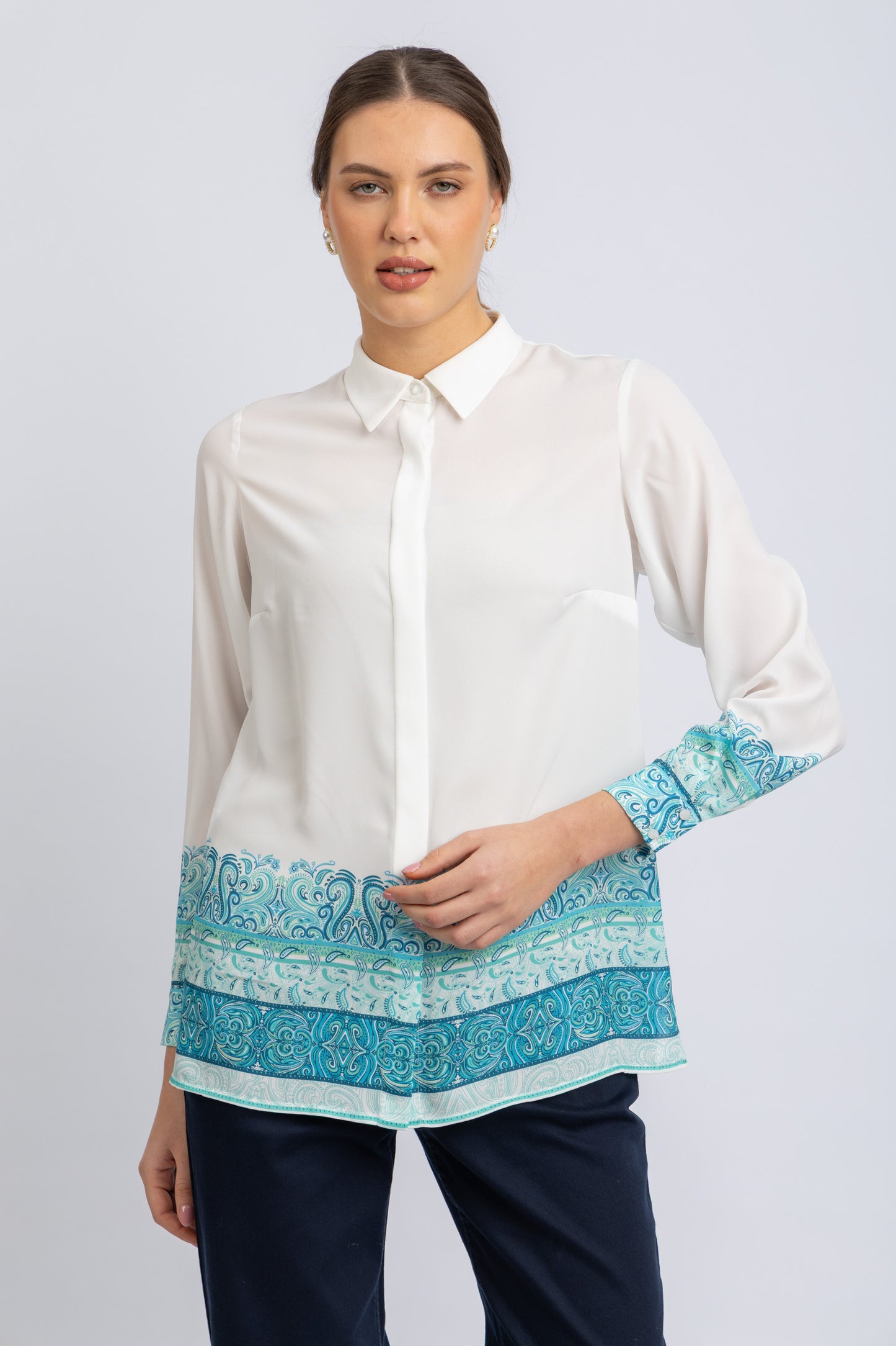 chiffon shirt