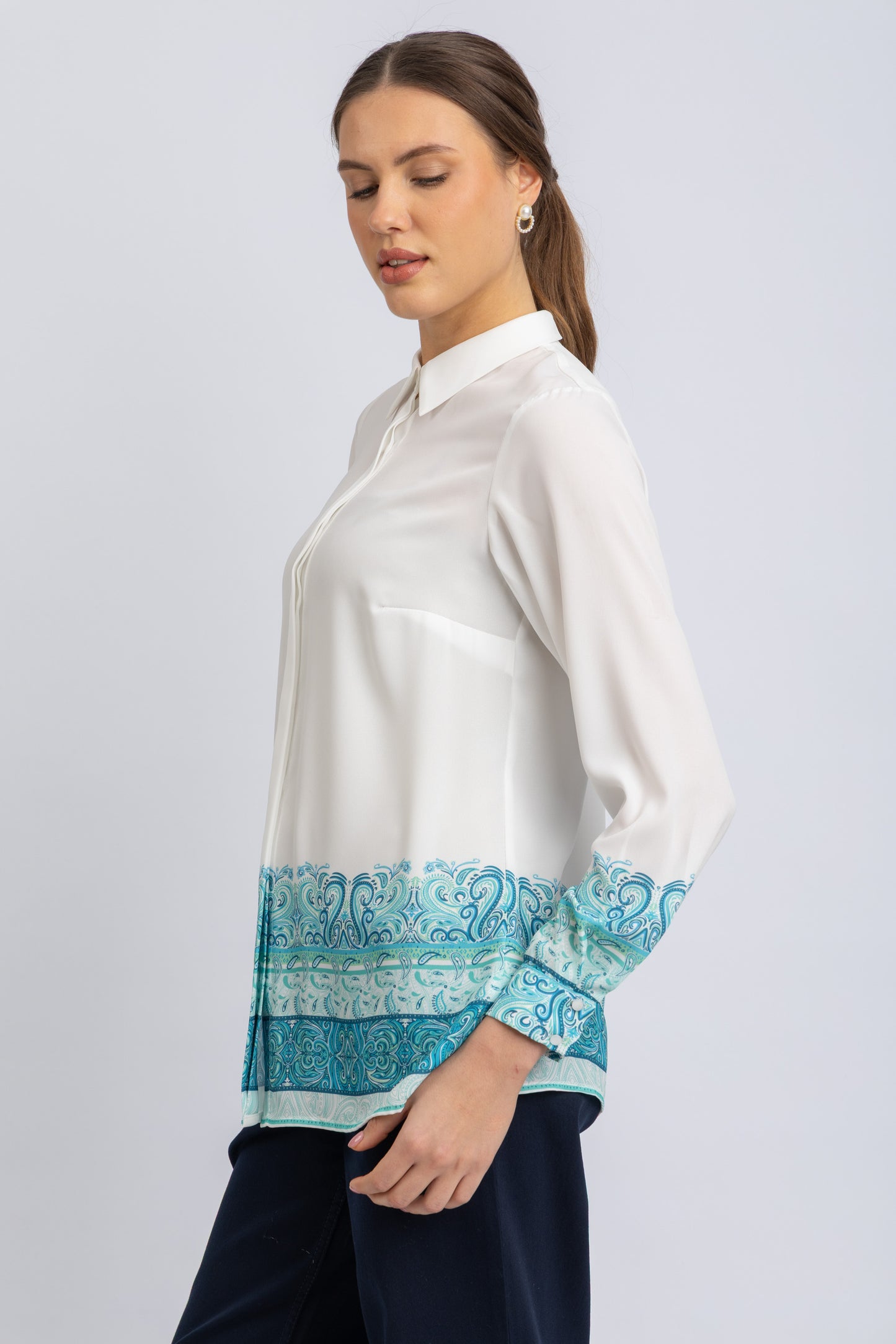 chiffon shirt