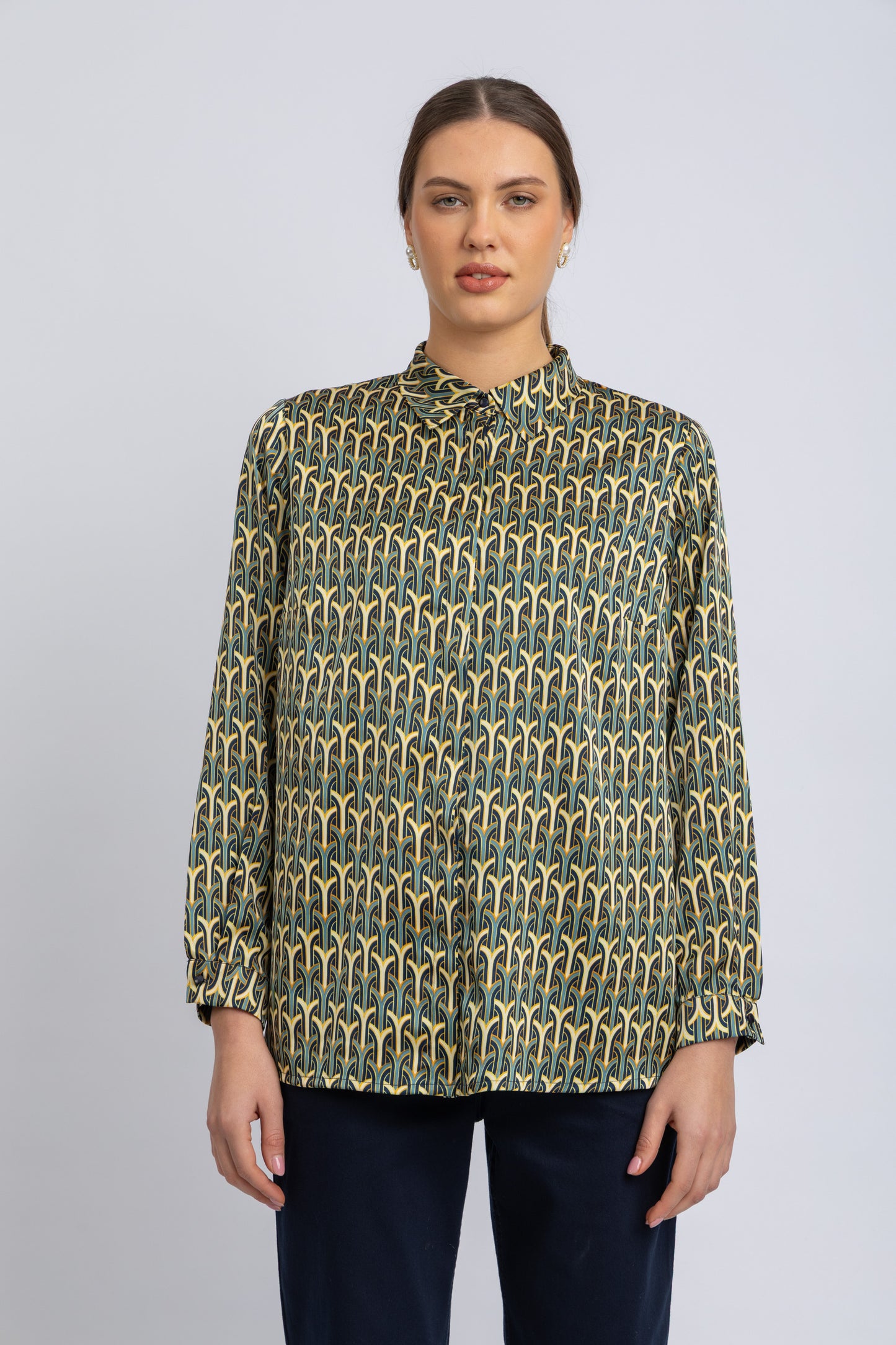 satin shirt