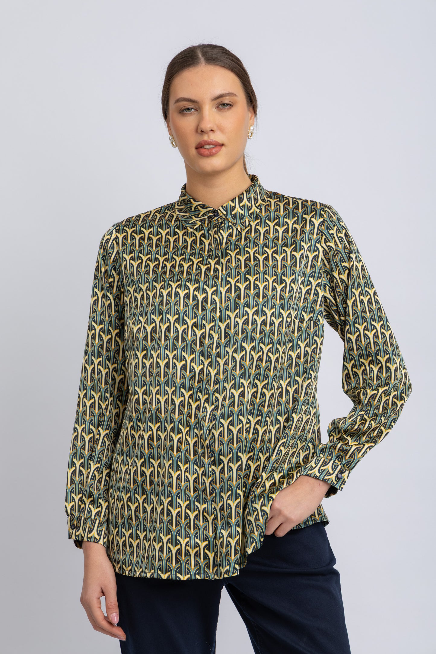 satin shirt