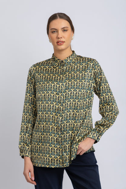 satin shirt