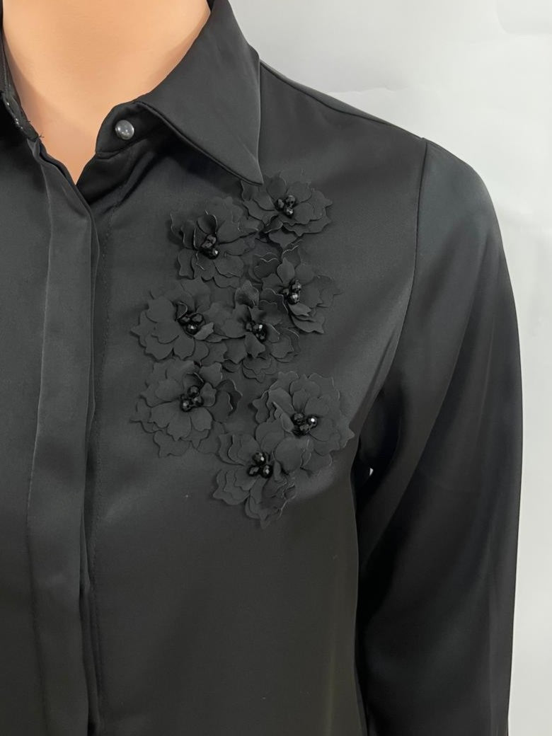 satin shirt
