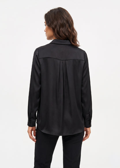 satin shirt