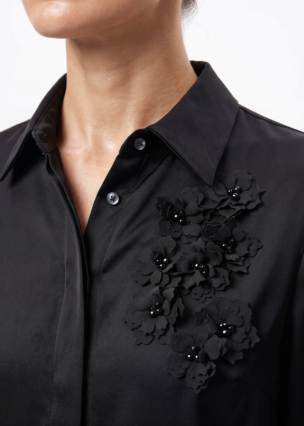 satin shirt