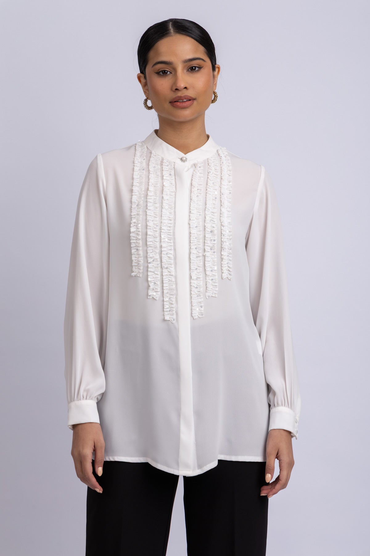 chiffon shirt