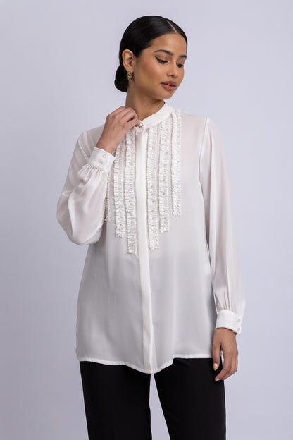 chiffon shirt