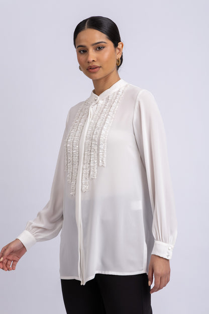chiffon shirt