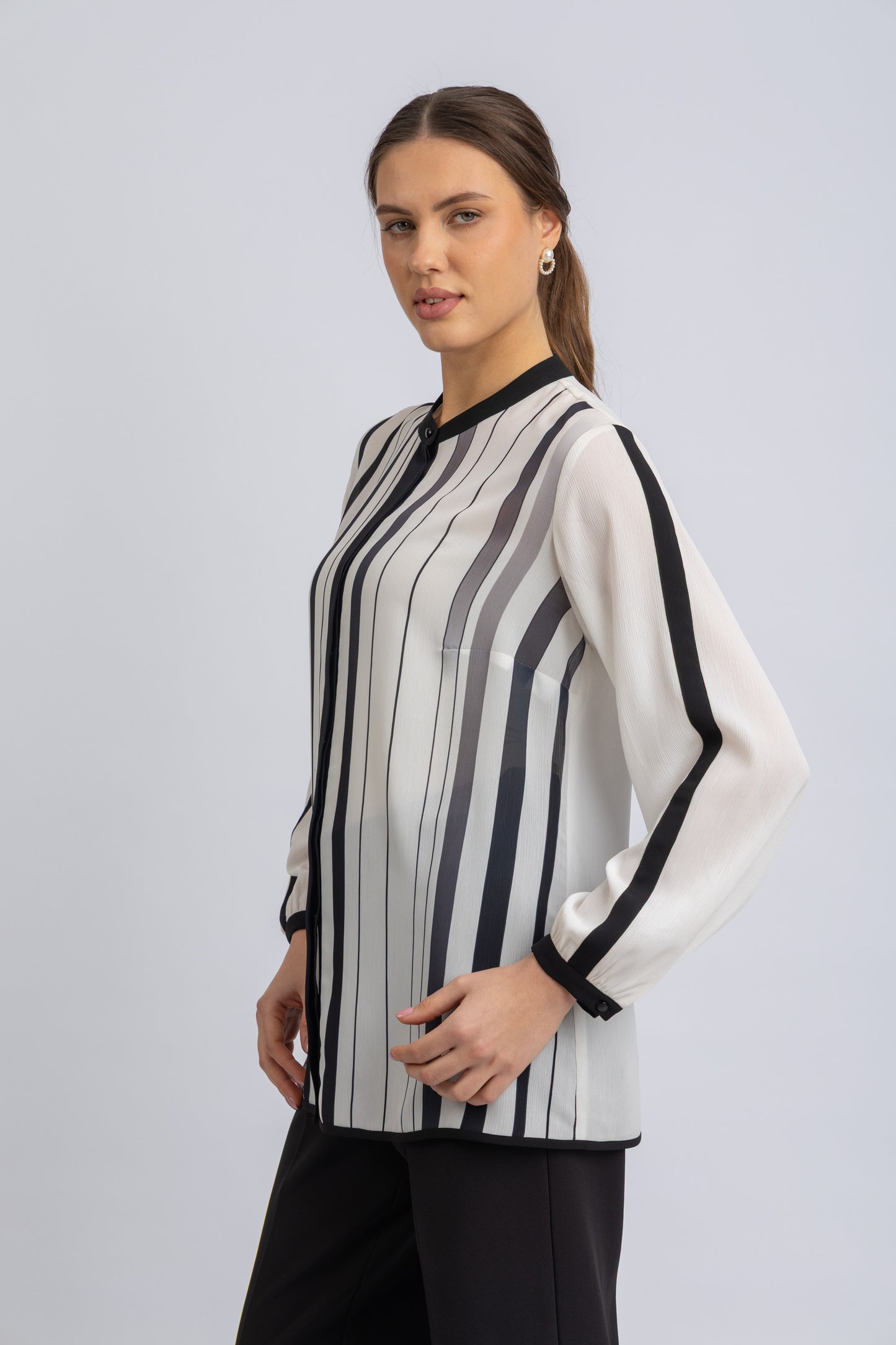 chiffon shirt