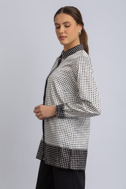satin shirt