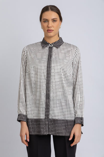 satin shirt