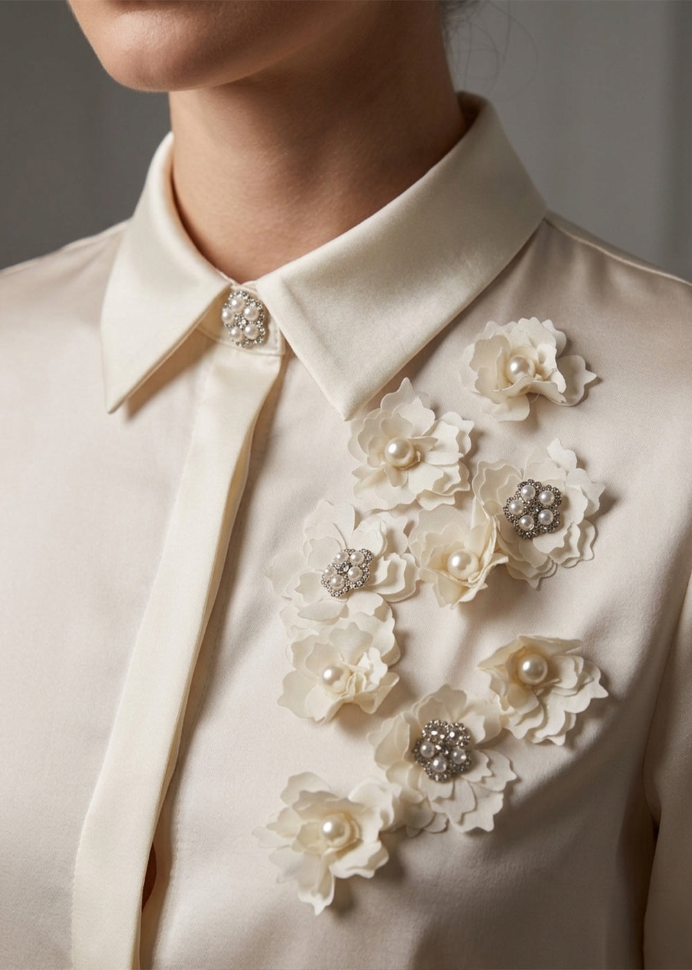 satin shirt