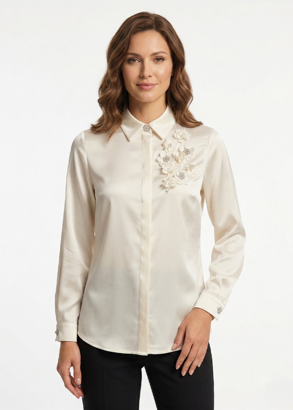 satin shirt