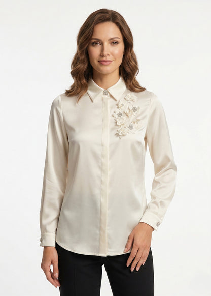 satin shirt
