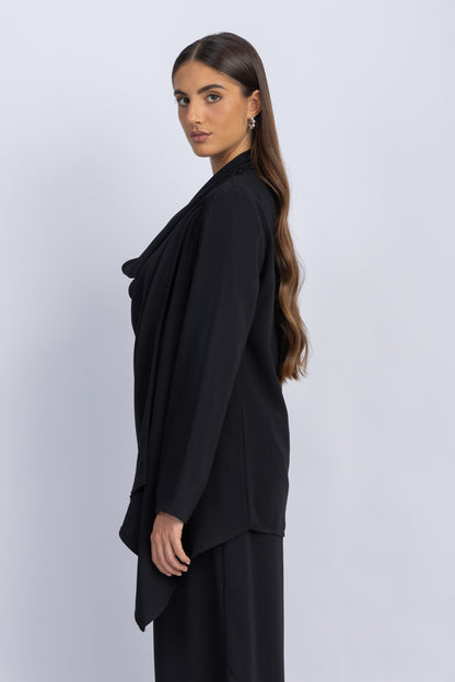 crepe jacket