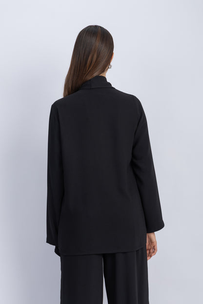 crepe jacket