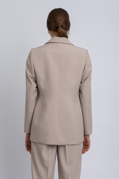 crepe jacket