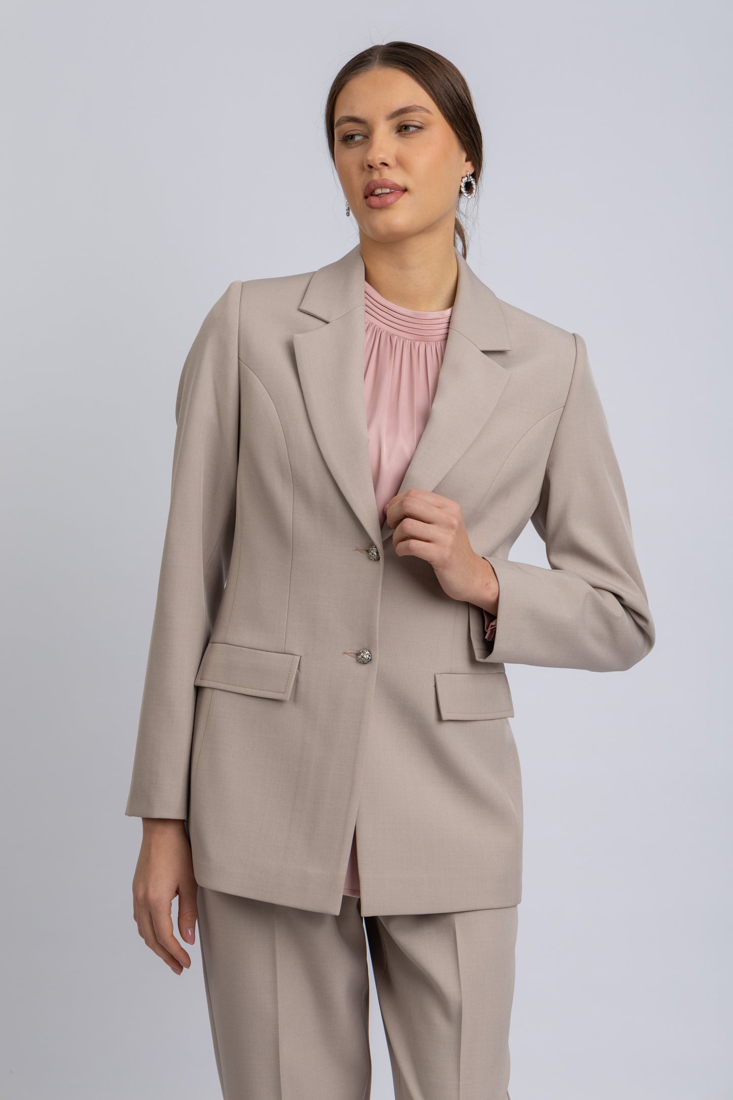 crepe jacket