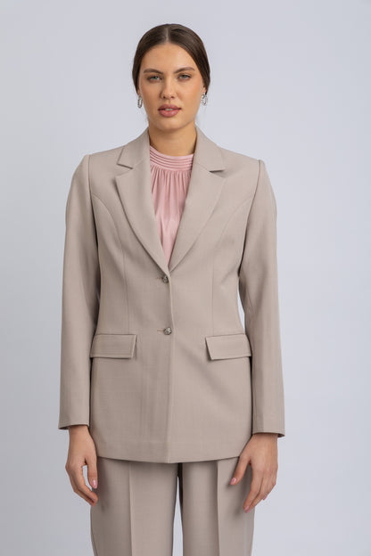 crepe jacket