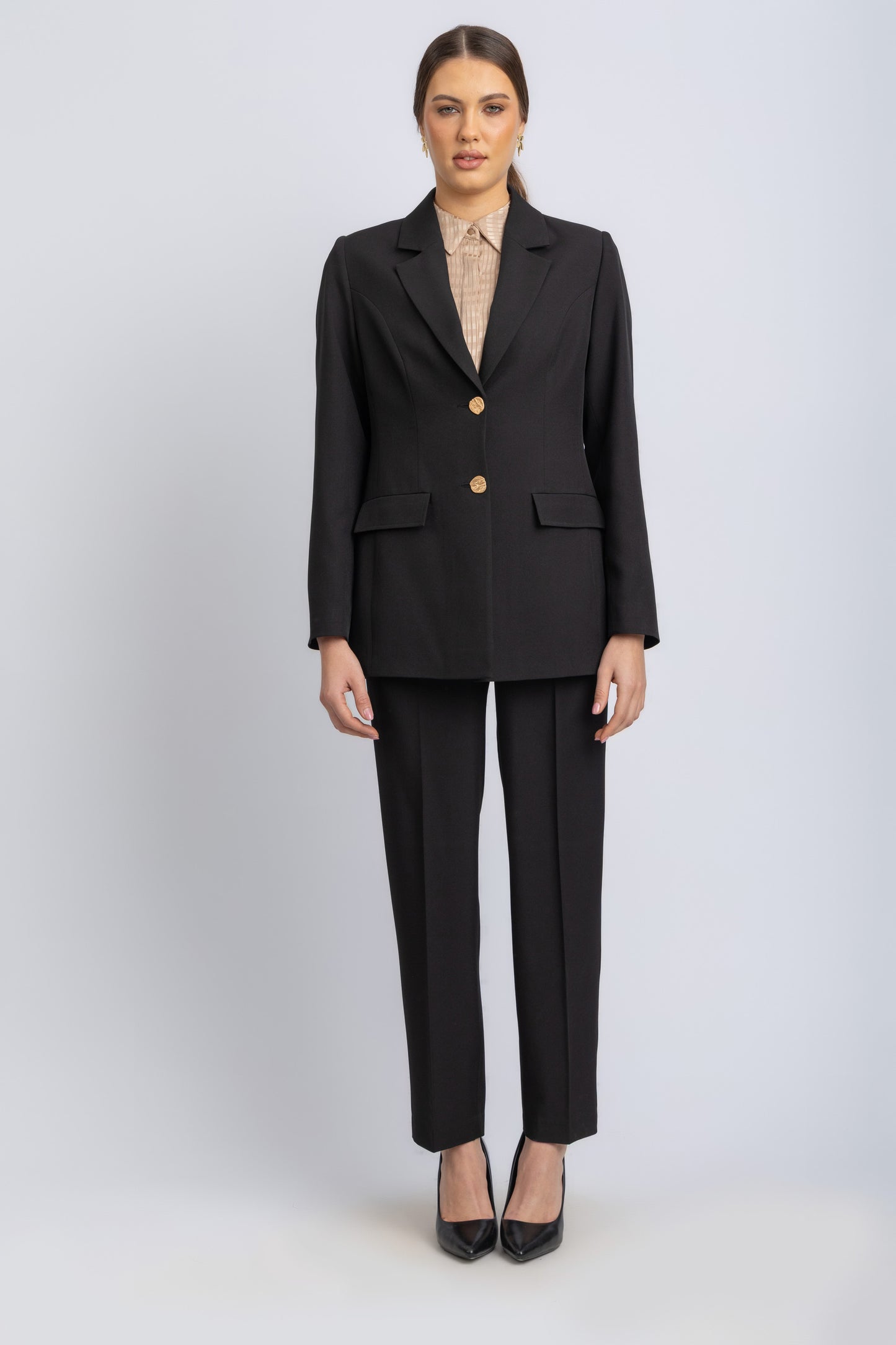crepe jacket
