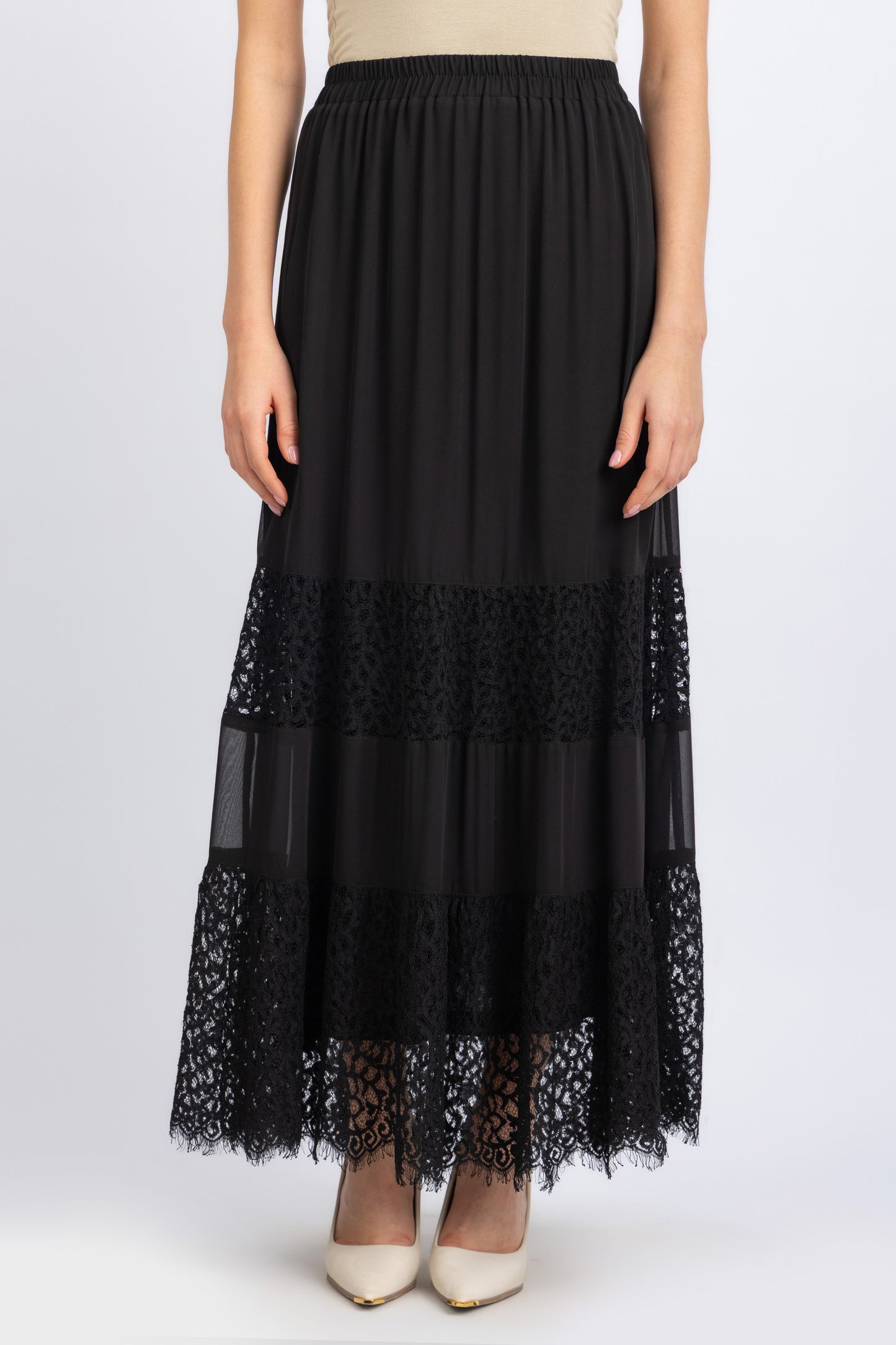 chiffon skirt