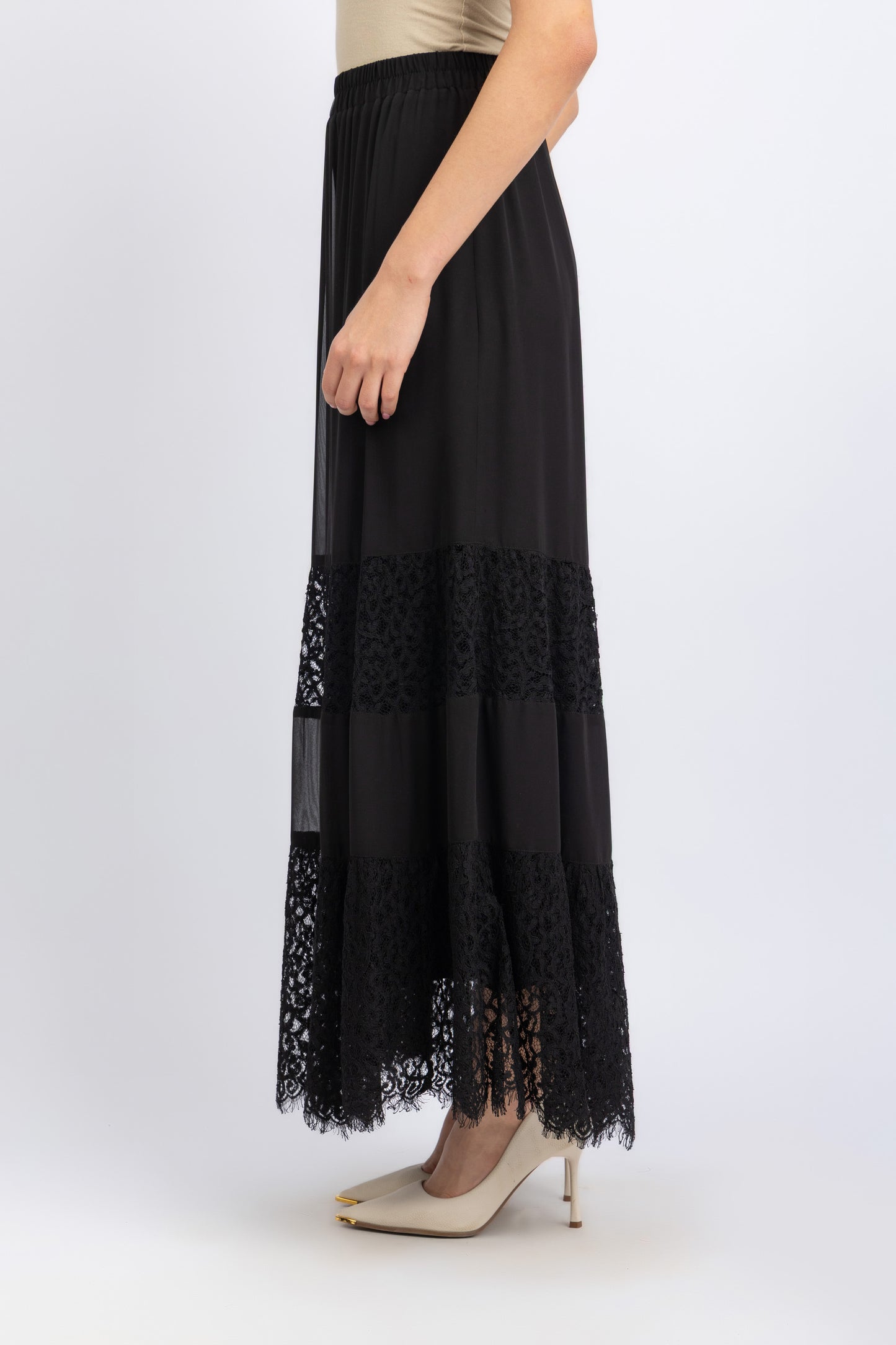 chiffon skirt