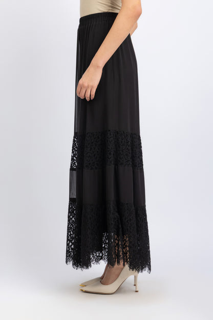 chiffon skirt