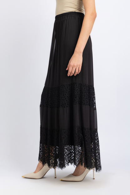 chiffon skirt